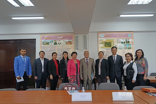 IMI副所长涂永红教授一行访问哈萨克民族大学金融法律学院