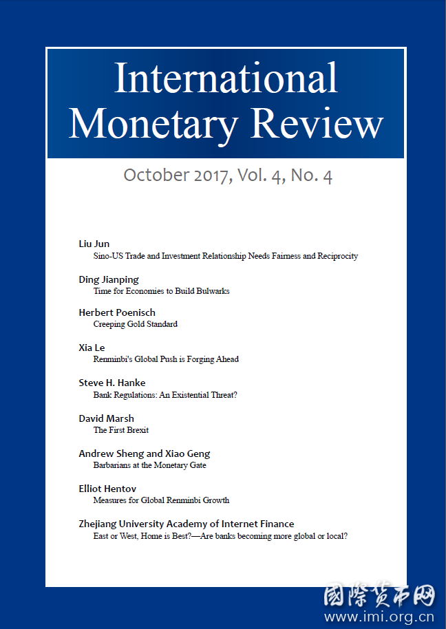 InternationalMonetaryReviewOctober2017,Vol.4No.4