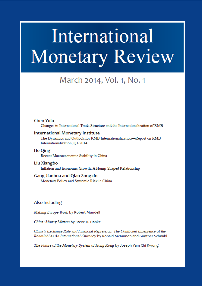 InternationalMonetaryReview,March2014,Vol.1,No.1