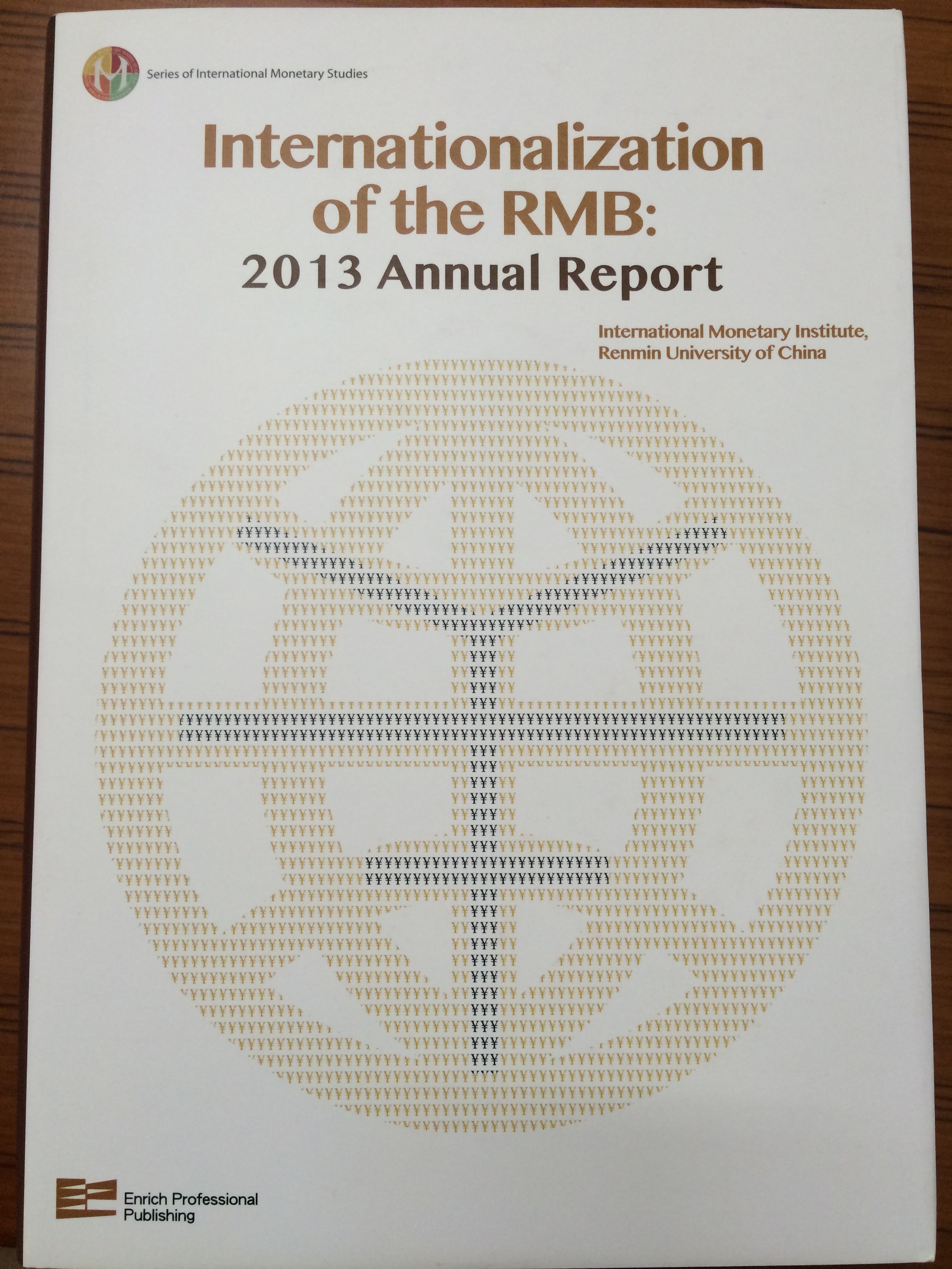Internationalization of the RMB: 2013 Annual Report