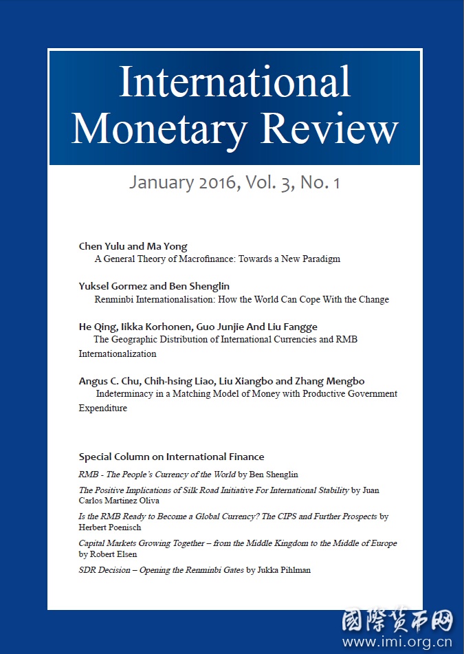 InternationalMonetaryReview,January2016,Vol.3No.1