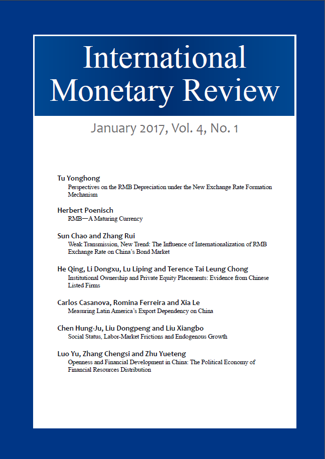 InternationalMonetaryReview,January2017,Vol.4No.1